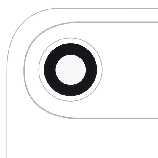 Back Camera Lens (Glass Only) With Adhesive For iPhone Air (Aftermarket Plus) (10 Pack)
