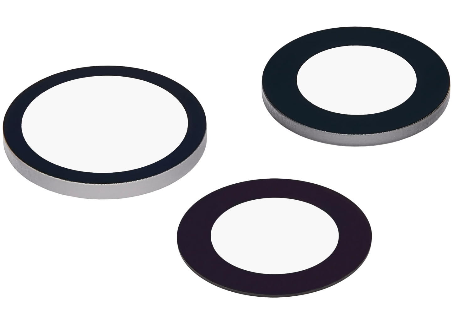 Back Camera Lens (Glass Only) With Adhesive For iPhone 17 Pro / 17 Pro Max (3 Piece Set) (Aftermarket Plus) (10 Pack)