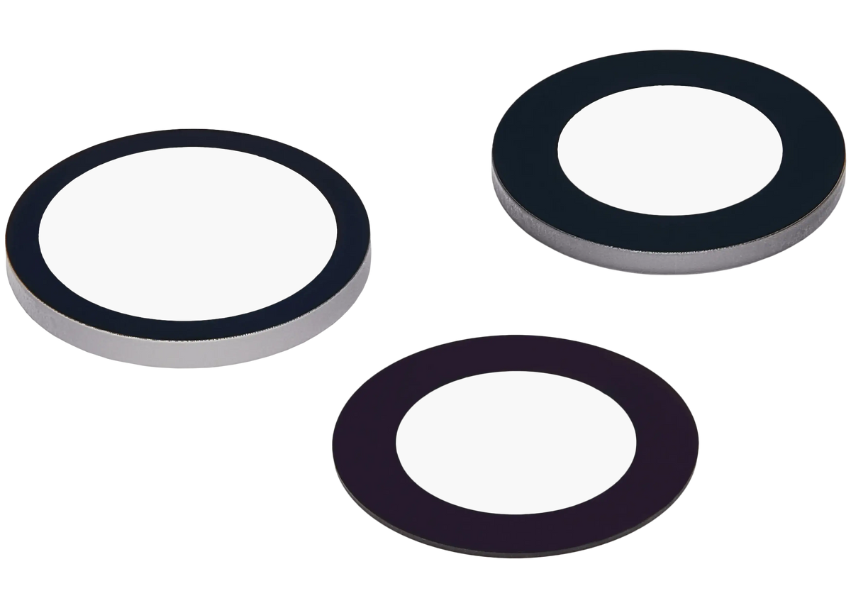 Back Camera Lens (Glass Only) With Adhesive For iPhone 17 Pro / 17 Pro Max (3 Piece Set) (Aftermarket Plus) — product photo 5