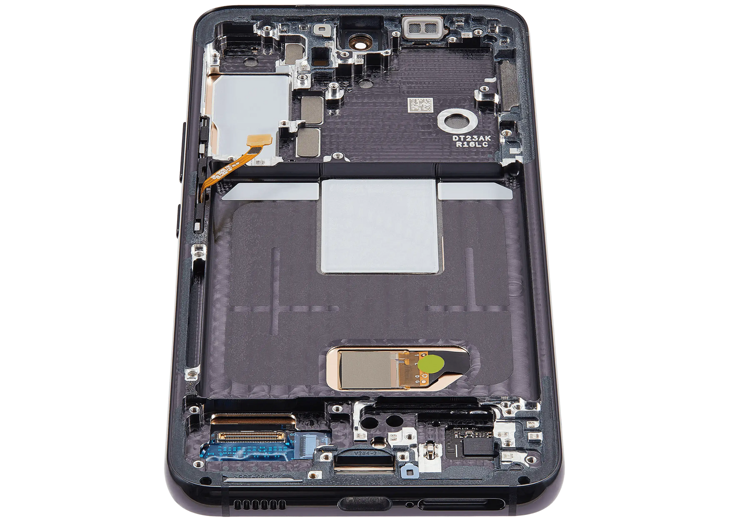 OLED Assembly With Frame For Samsung Galaxy S22 5G (Service Pack) (Phantom Black)