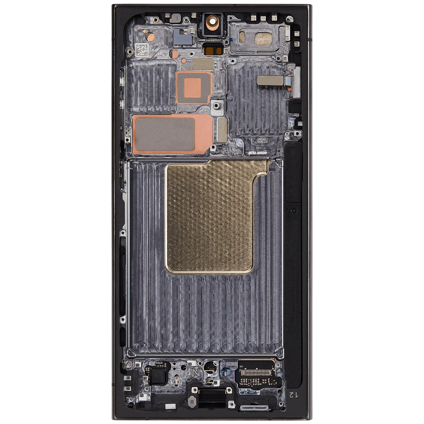 OLED Assembly With Frame For Samsung Galaxy S24 Ultra (Refurbished) (Titanium Black)