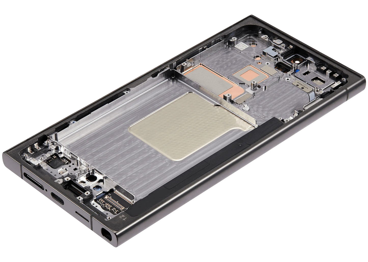 OLED Assembly With Frame For Samsung Galaxy S24 Ultra (Refurbished) (Titanium Black)