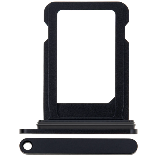 Single Sim Card Tray For iPhone 12 Mini (Black)