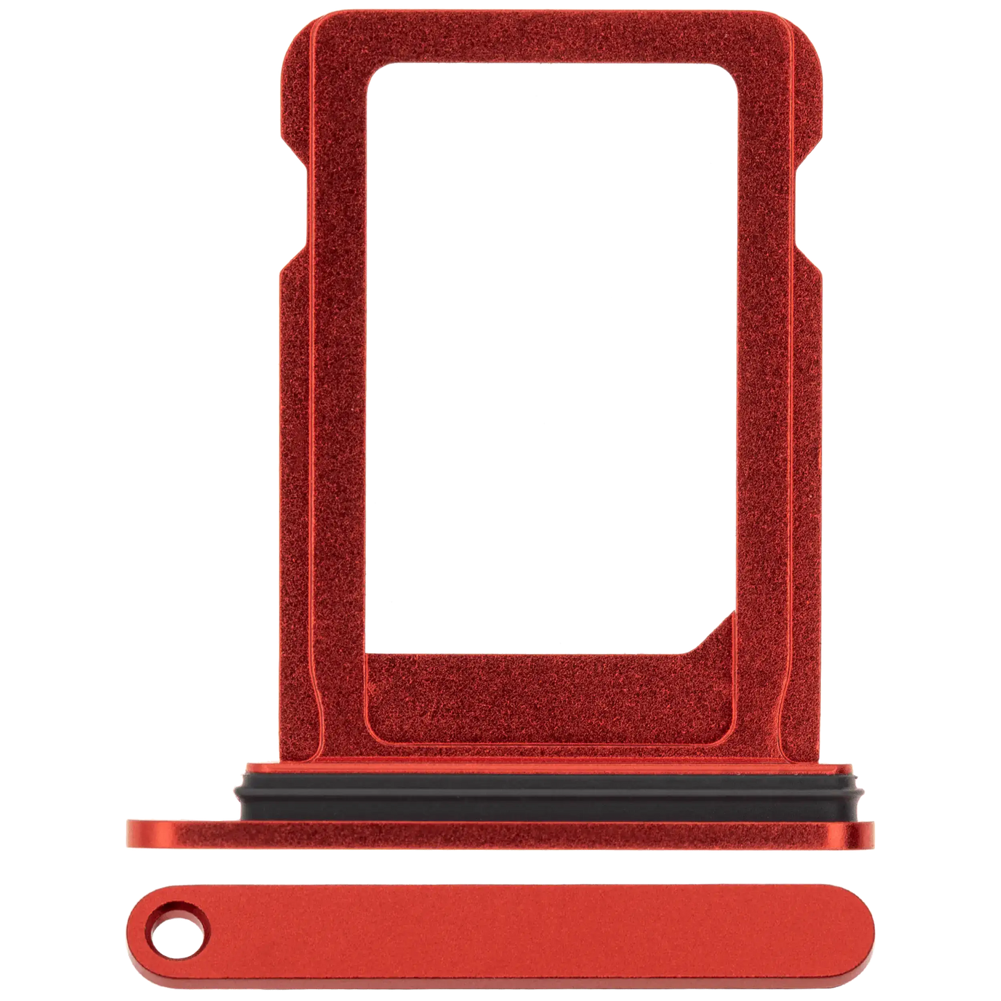 Single Sim Card Tray For iPhone 12 Mini / 13 Mini (Red)
