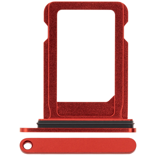Single Sim Card Tray For iPhone 12 Mini / 13 Mini (Red)