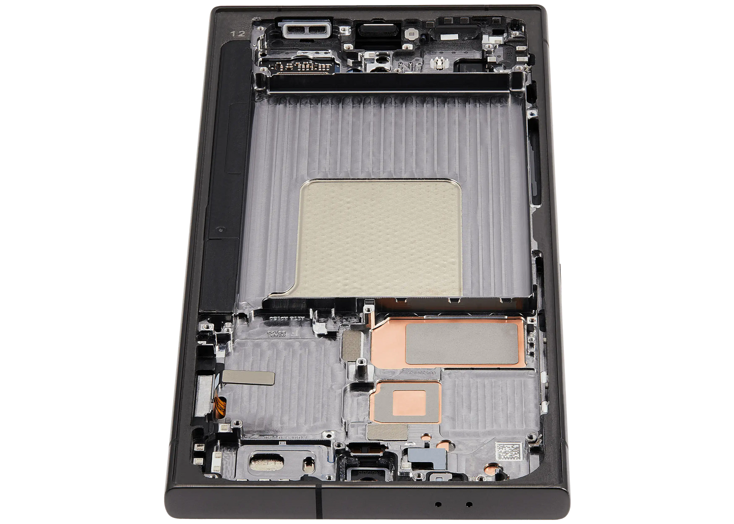 OLED Assembly With Frame For Samsung Galaxy S24 Ultra (US & International Version) (Aftermarket Plus) (120Hz) (Titanium Black)