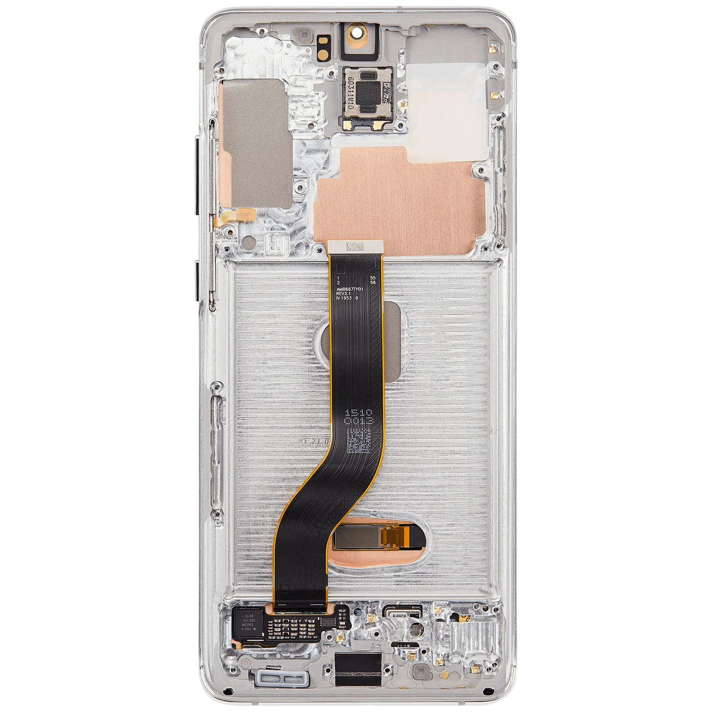 OLED Assembly With Frame For Samsung Galaxy S20 Plus 5G (Aftermarket Plus) (Cloud White)