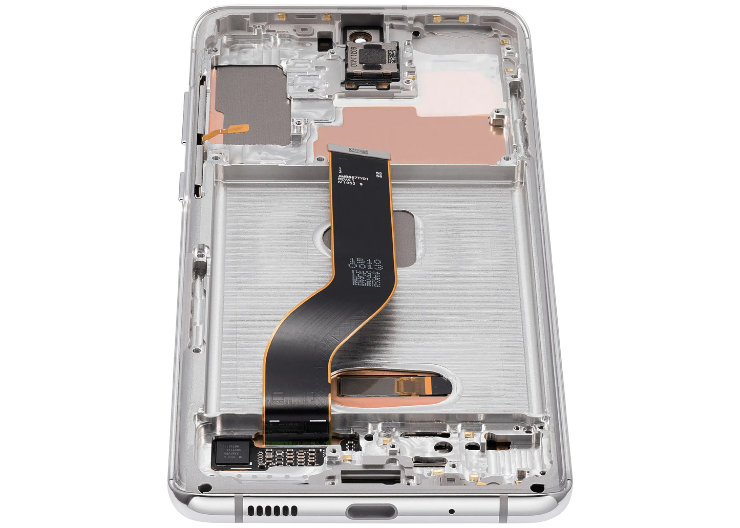 OLED Assembly With Frame For Samsung Galaxy S20 Plus 5G (Aftermarket Plus) (Cloud White)