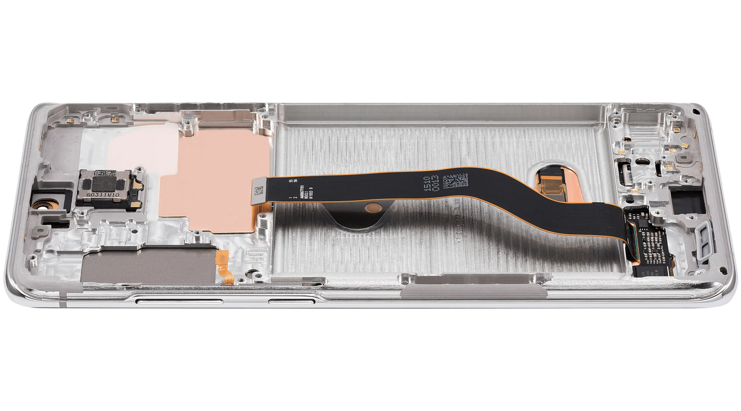 OLED Assembly With Frame For Samsung Galaxy S20 Plus 5G (Aftermarket Plus) (Cloud White)