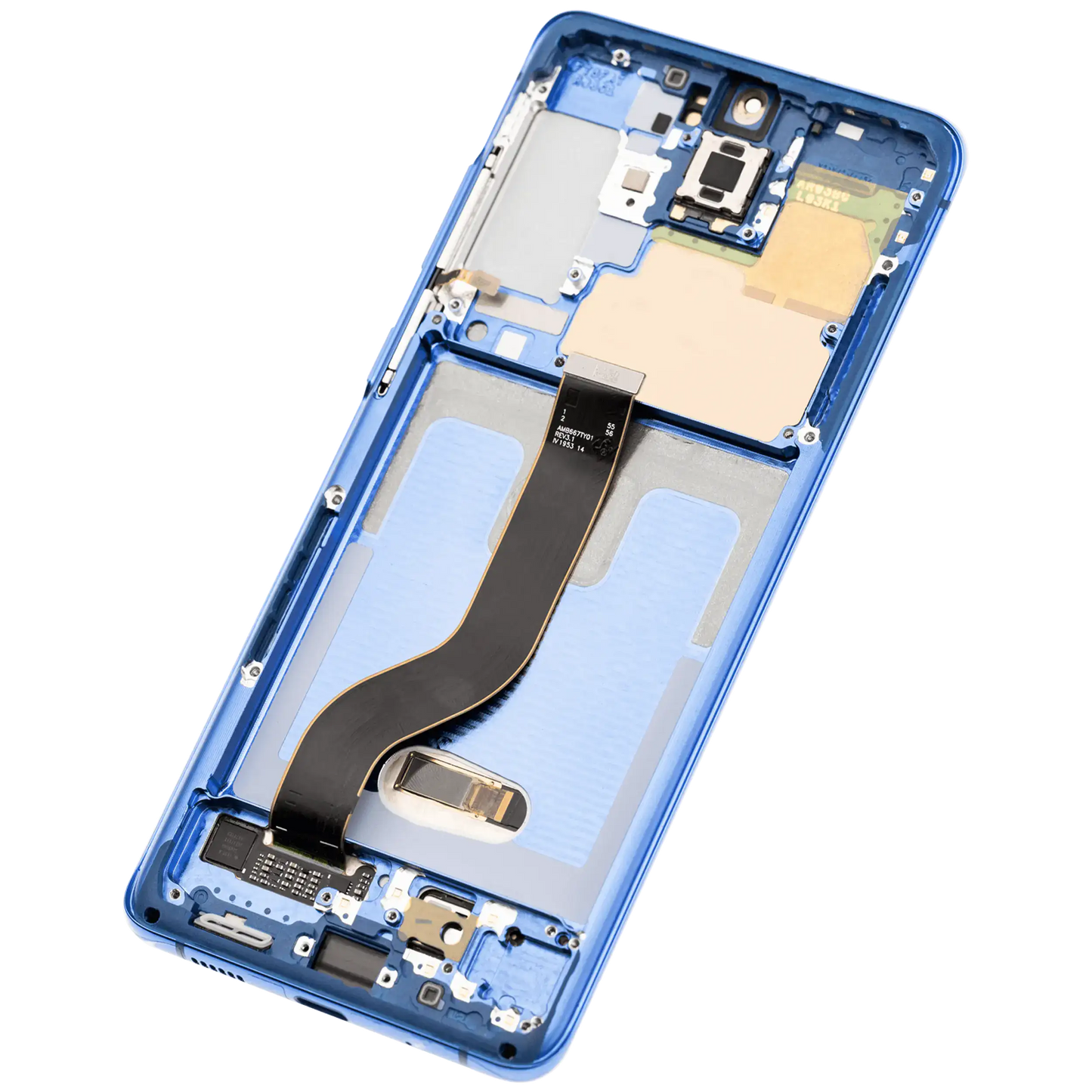 OLED Assembly With Frame For Samsung Galaxy S20 Plus 5G (Aftermarket Plus) (Aura Blue)