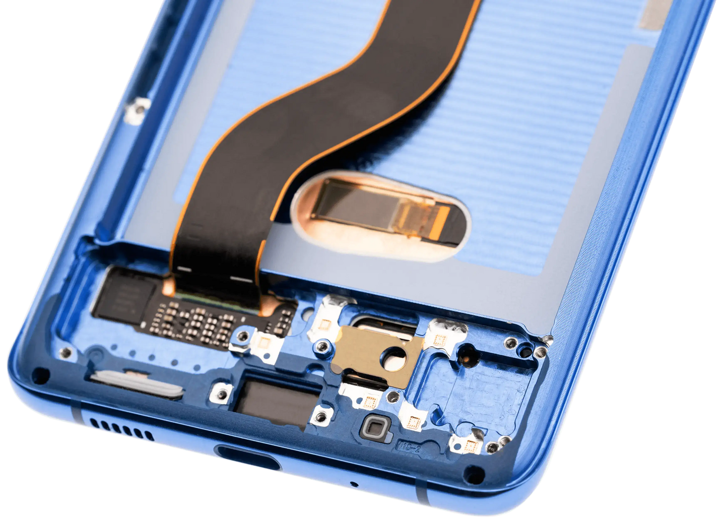 OLED Assembly With Frame For Samsung Galaxy S20 Plus 5G (Aftermarket Plus) (Aura Blue)