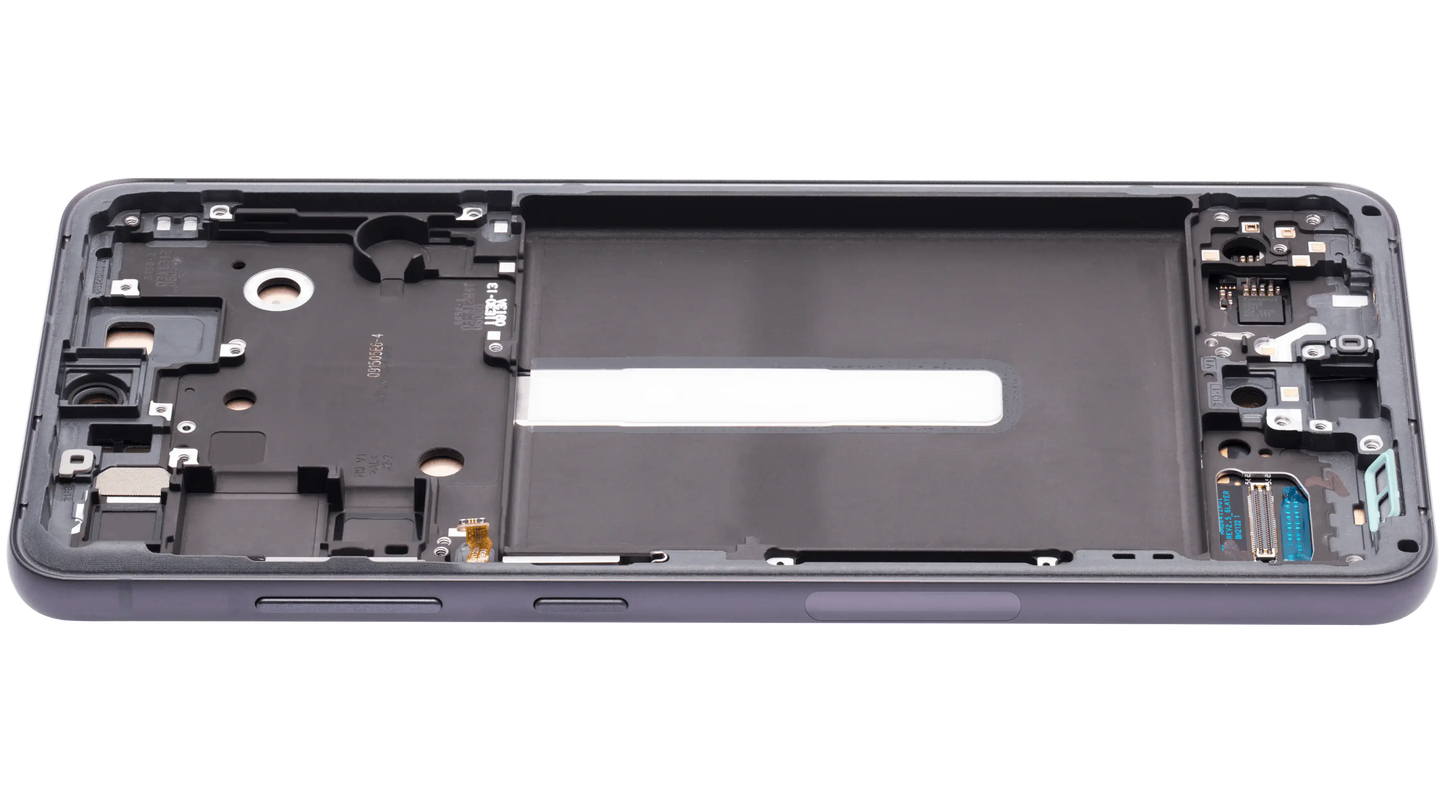 OLED Assembly With Frame For Samsung Galaxy S21 FE 5G (US & International Version) (Aftermarket Plus) (Graphite)