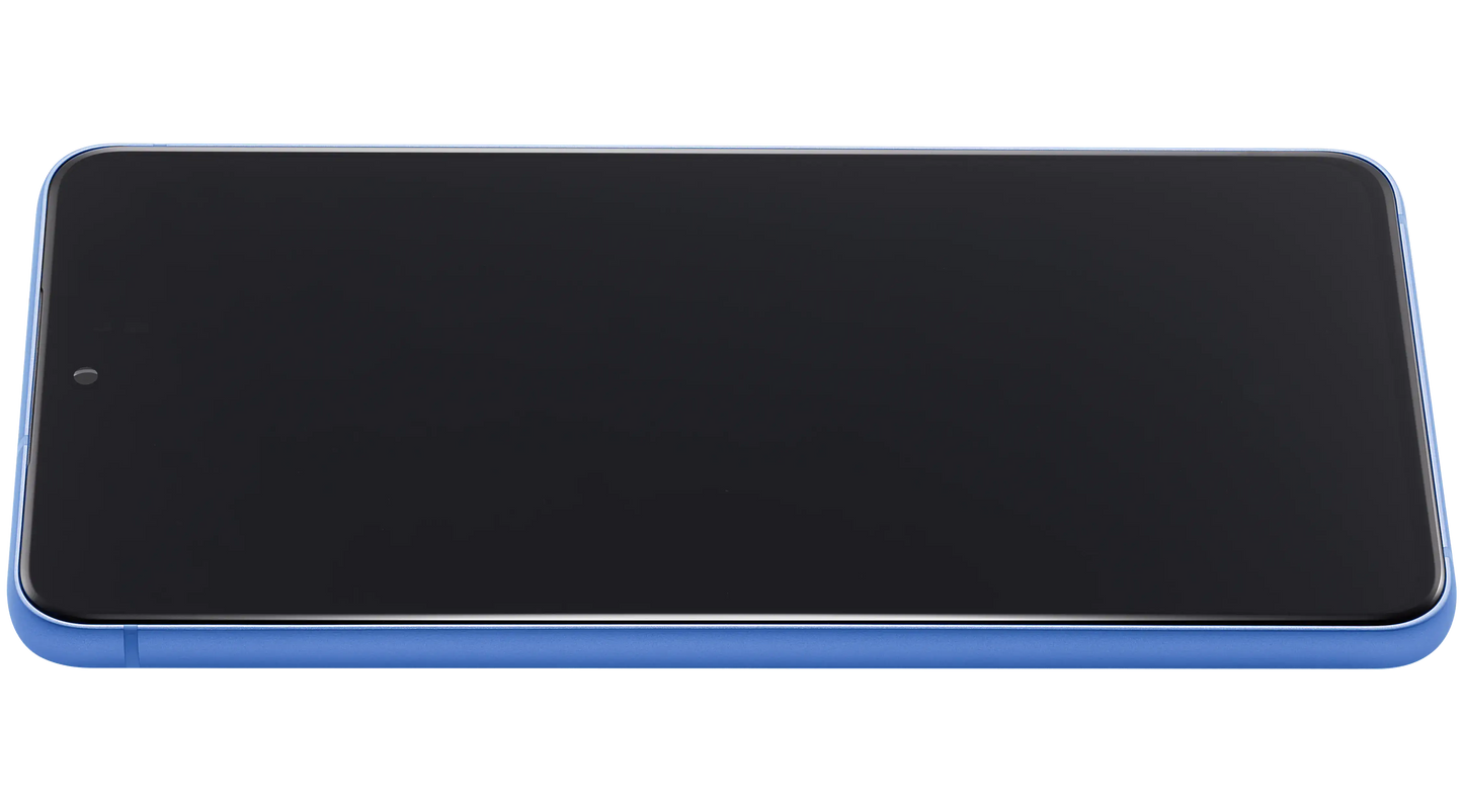 OLED Assembly With Frame For Samsung Galaxy S21 FE 5G (US & International) (Refurbished) (Blue)
