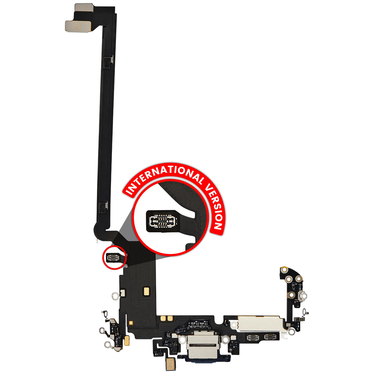 Charging Port Flex Cable for iPhone 17 Pro Max (Premium) (International Version) (Deep Blue) — product photo 1