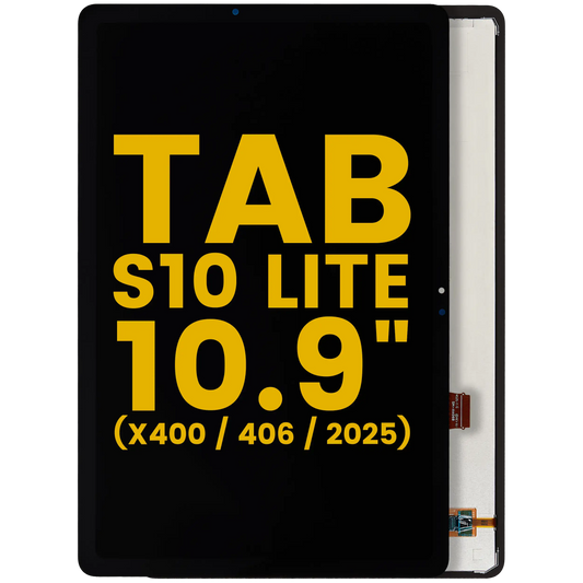 LCD Assembly Without Frame For Samsung Galaxy Tab S10 Lite 10.9" (X400 / X406) (2025) (Refurbished) (Black) - product image 1