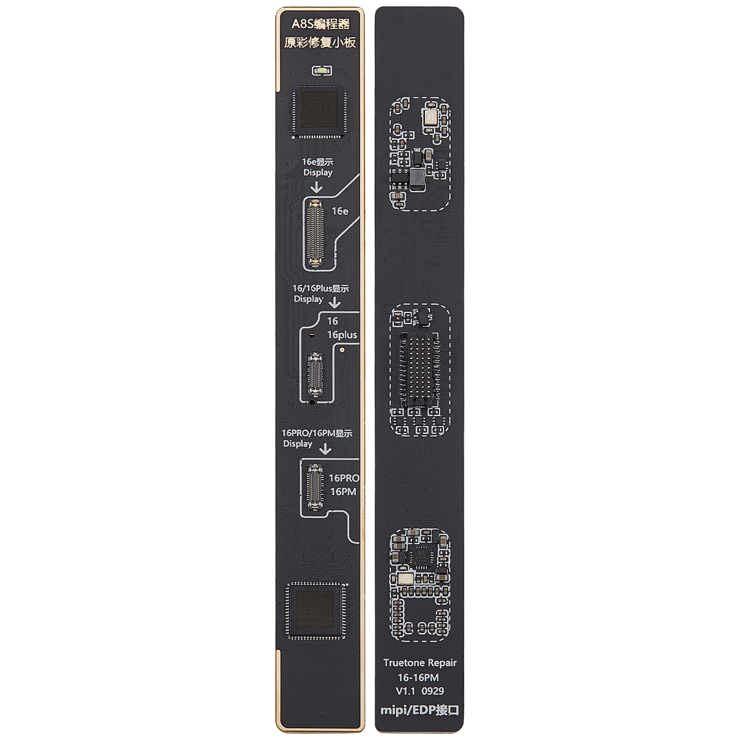 A8S/I6S-True Tone Repair board For iPhone 16 E / 16 Plus / 16 Pro / 16 Pro Max (I2C)