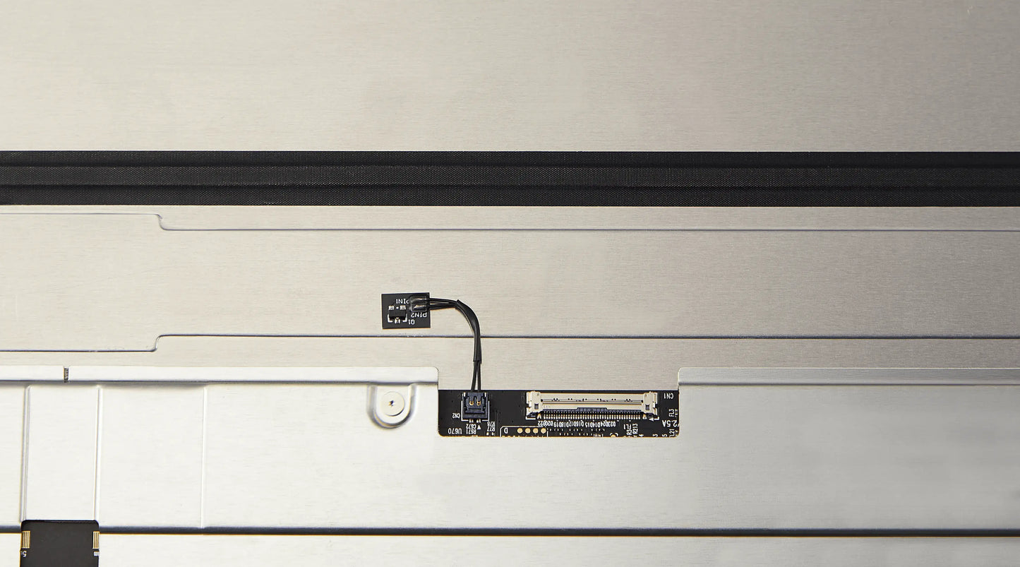Complete LCD Display Assembly For iMac 24" A2873 (2023) A3137 / A3247 (2024) (LG204A-215 LM235UH1 SDD3) (Used OEM Pull: Grade A) (Big Camera Hole) (Si