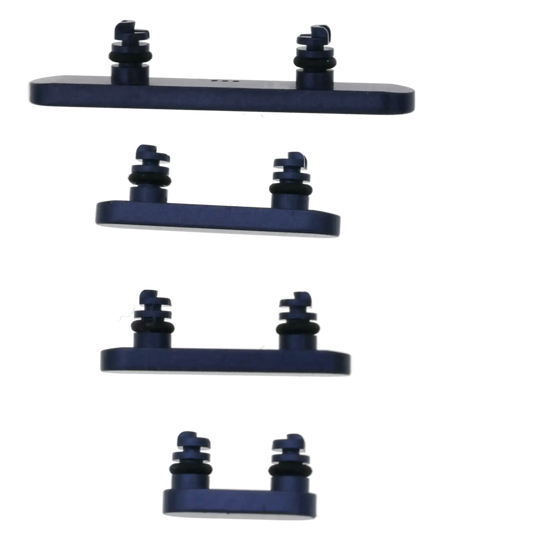 Hard Buttons (Power / Volume / Switch) For iPhone 17 Pro / 17 Pro Max (Deep Blue)