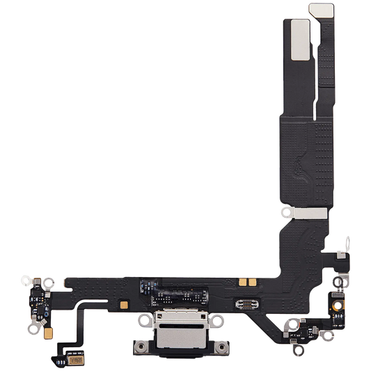 Charging Port Flex Cable Compatible For iPhone 17 (Premium) (Black) — product photo 1