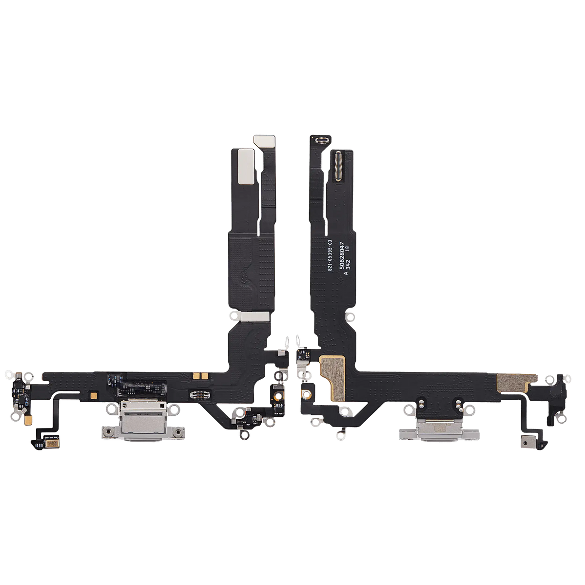 Charging Port Flex Cable Compatible For iPhone 17 (Premium) (White) — product photo 2