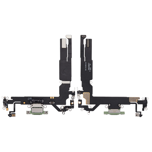 Charging Port Flex Cable Compatible For iPhone 17 (Premium) (Sage)