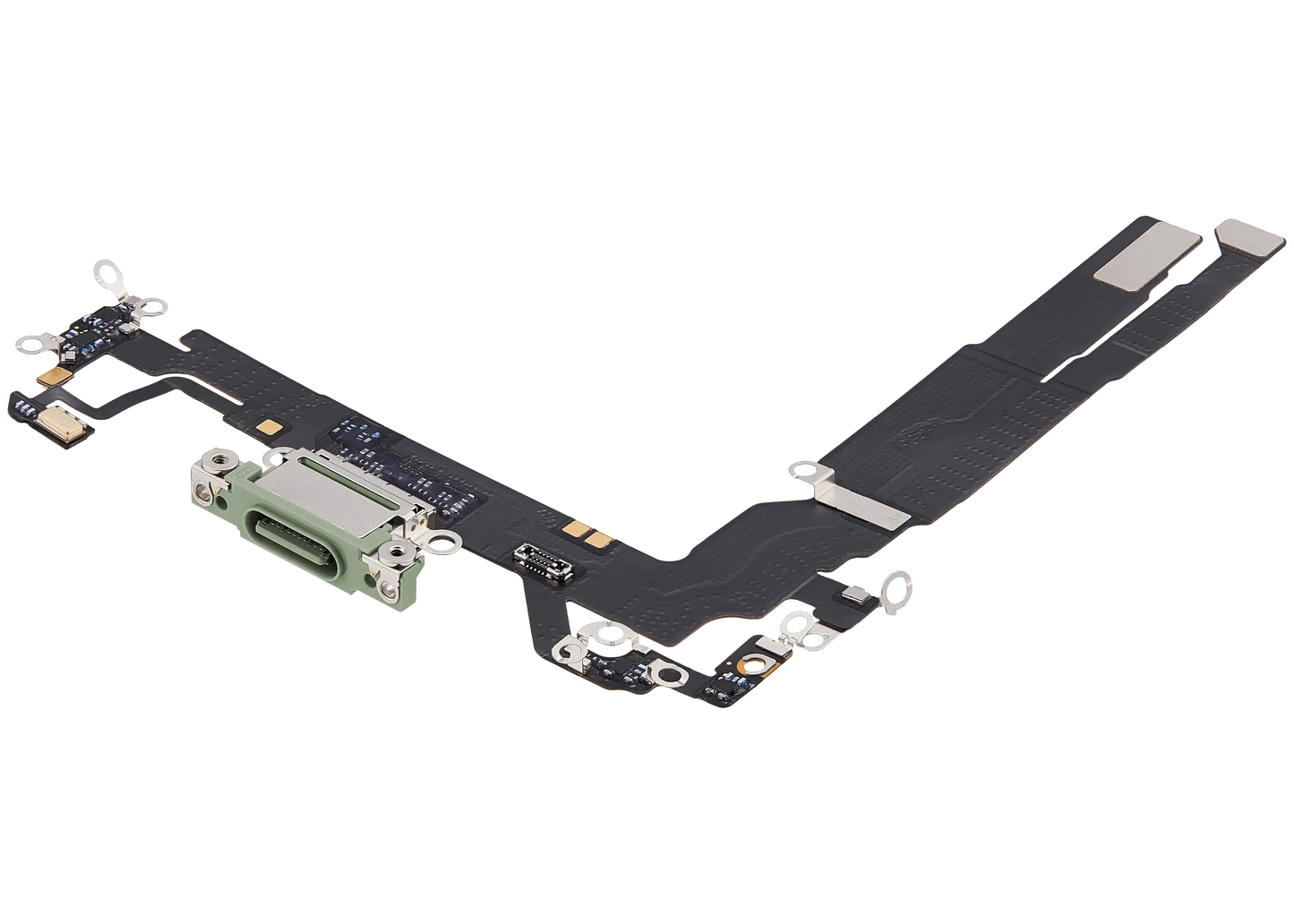 Charging Port Flex Cable Compatible For iPhone 17 (Premium) (Sage)