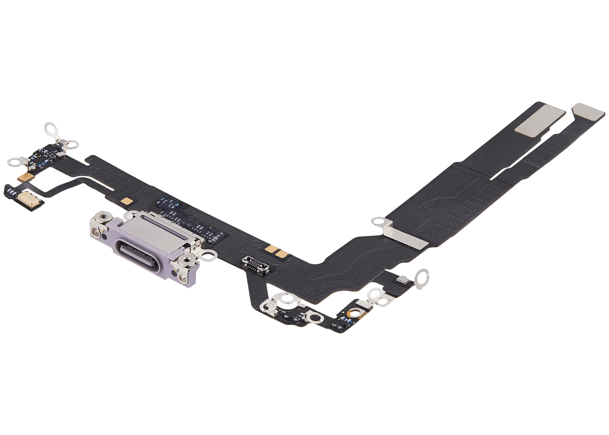 Charging Port Flex Cable Compatible For iPhone 17 (Premium) (Lavender) — product photo 4