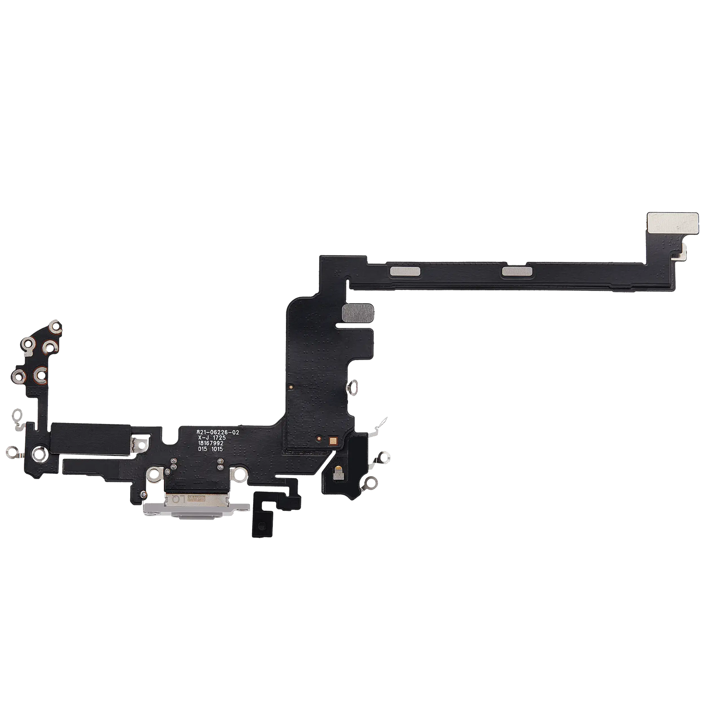 Charging Port Flex Cable For iPhone 17 Pro (Aftermarket Plus) (International Version) (Silver)