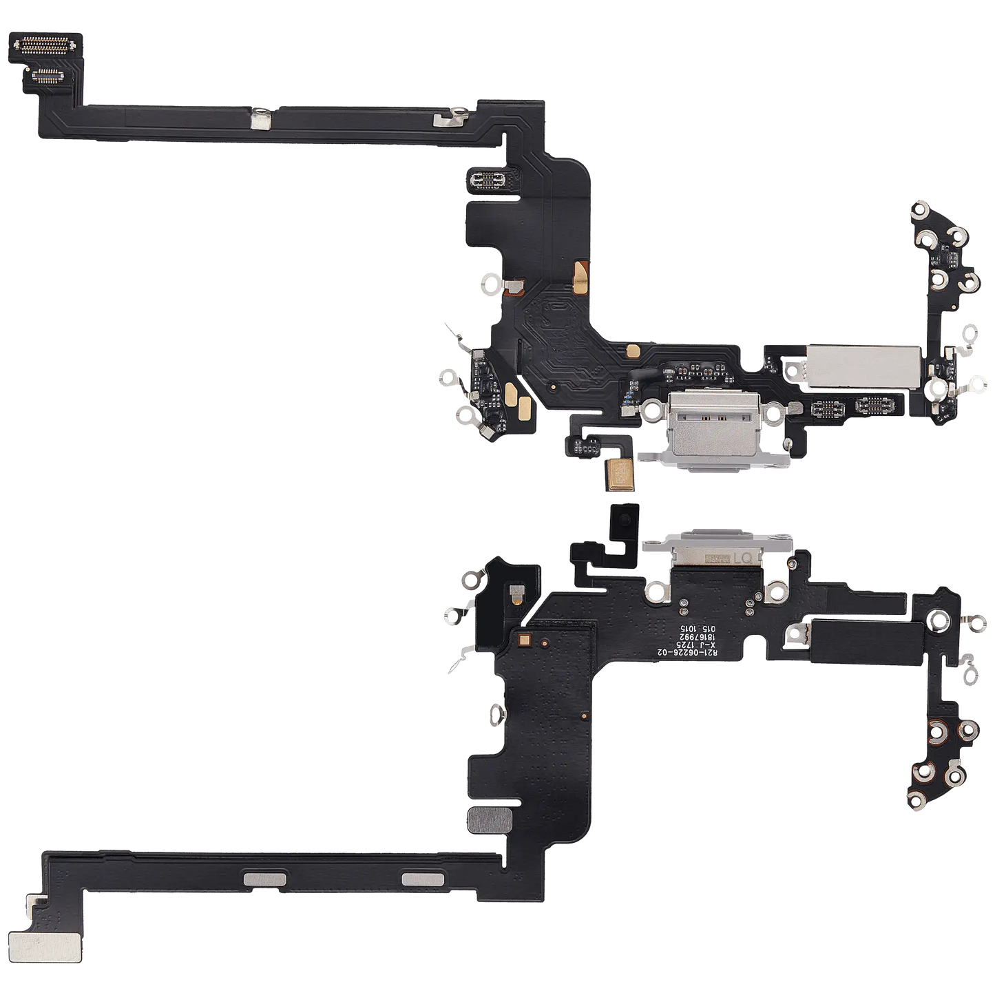 Charging Port Flex Cable For iPhone 17 Pro (Aftermarket Plus) (International Version) (Silver)