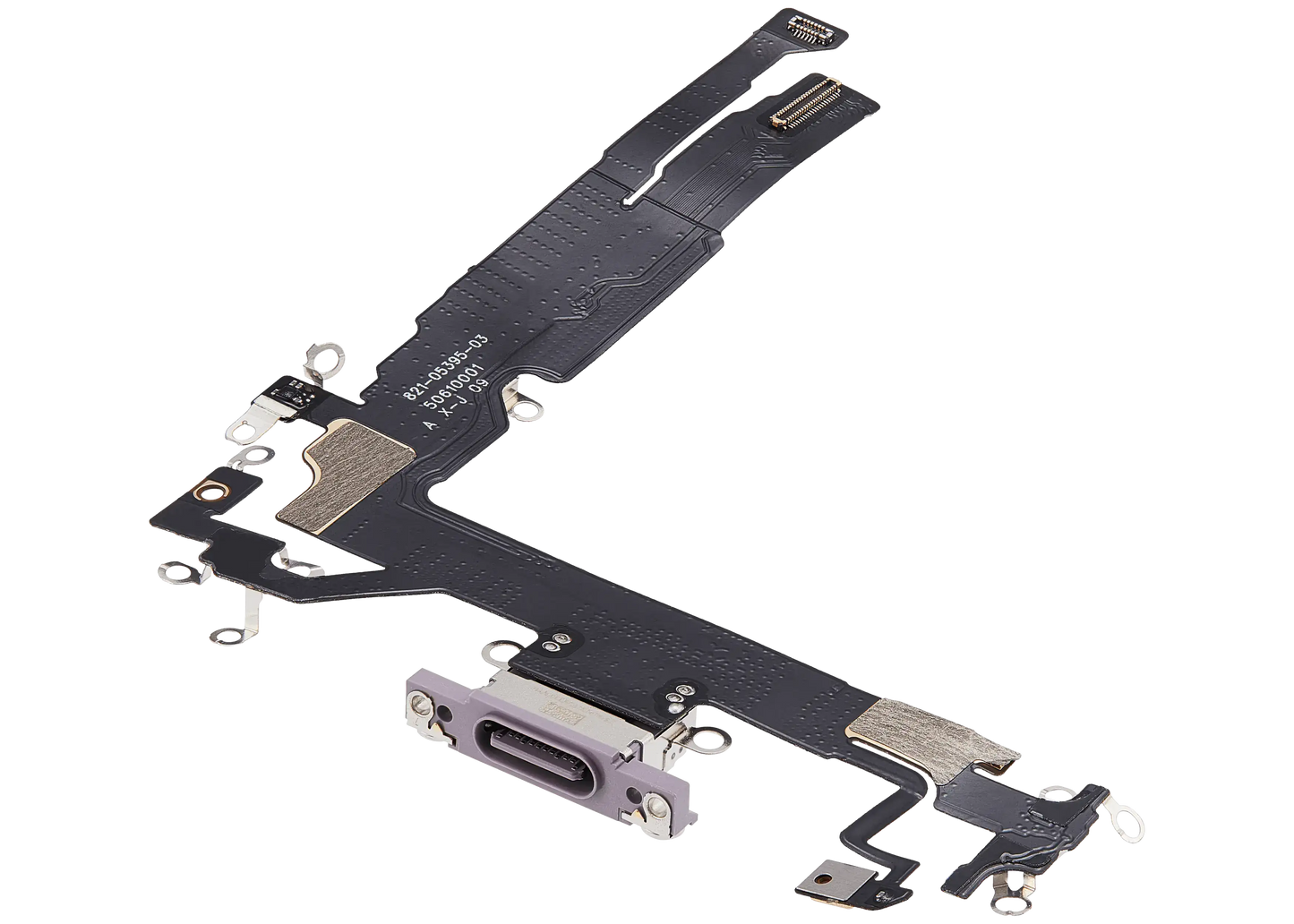 Charging Port Flex Cable For iPhone 17 (Aftermarket Plus) (Lavender)