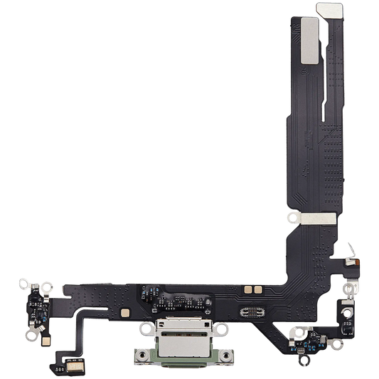 Charging Port Flex Cable For iPhone 17 (Aftermarket Plus) (Sage) — product photo 1