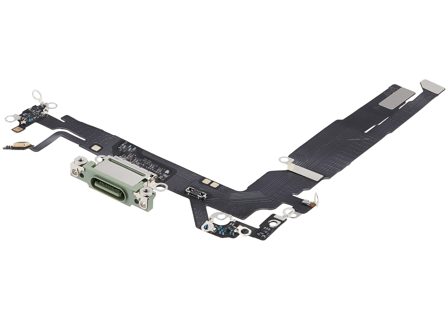 Charging Port Flex Cable For iPhone 17 (Aftermarket Plus) (Sage)
