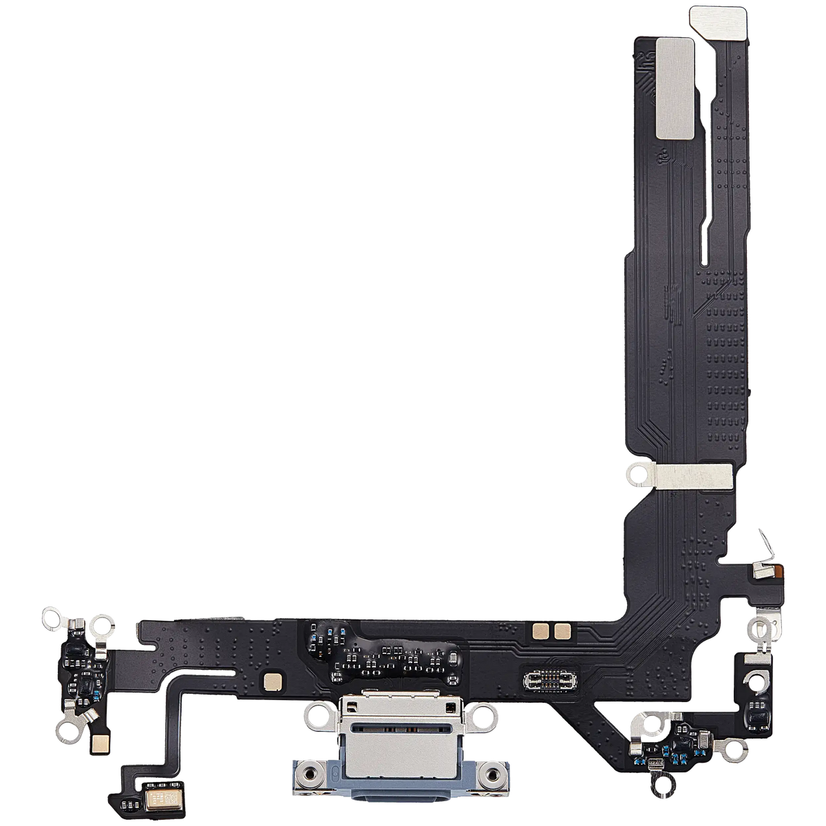 Charging Port Flex Cable For iPhone 17 (Aftermarket Plus) (Mist Blue) — product photo 1