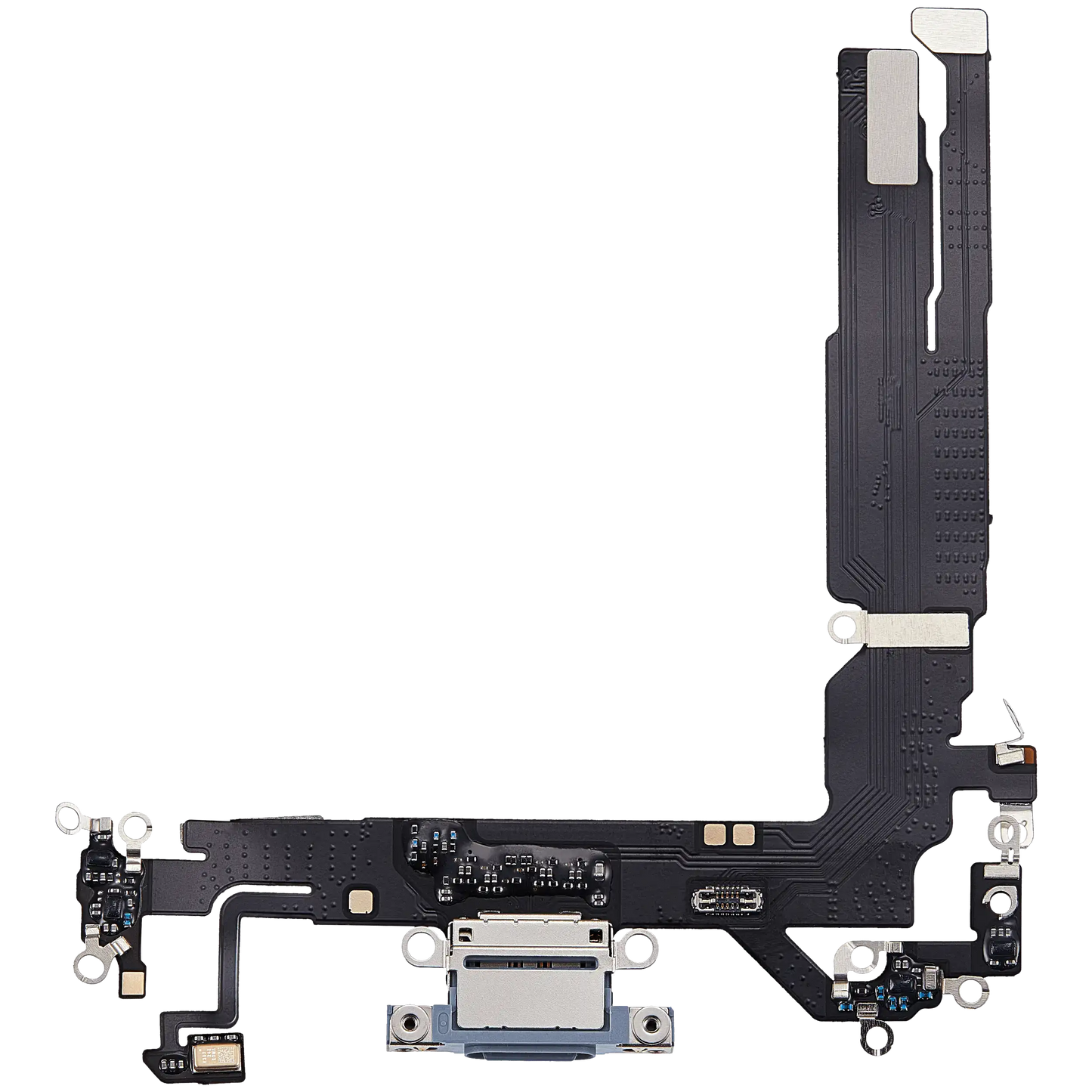Charging Port Flex Cable Compatible For iPhone 17 (Premium) (White)