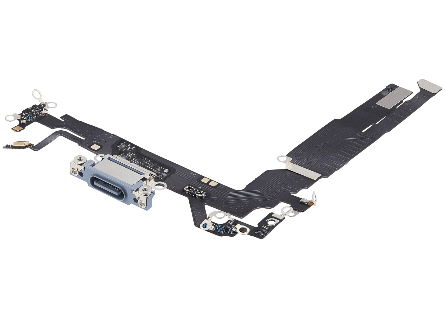 Charging Port Flex Cable Compatible For iPhone 17 (Premium) (Lavender)