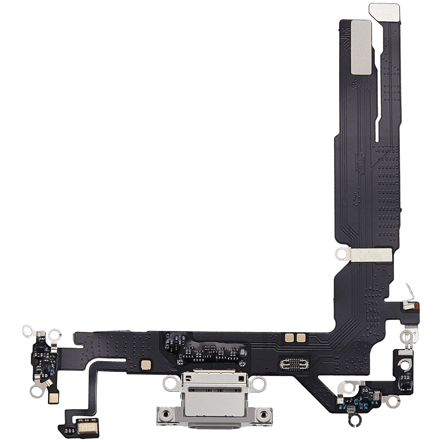 Charging Port Flex Cable For iPhone 17 (Aftermarket Plus) (White)