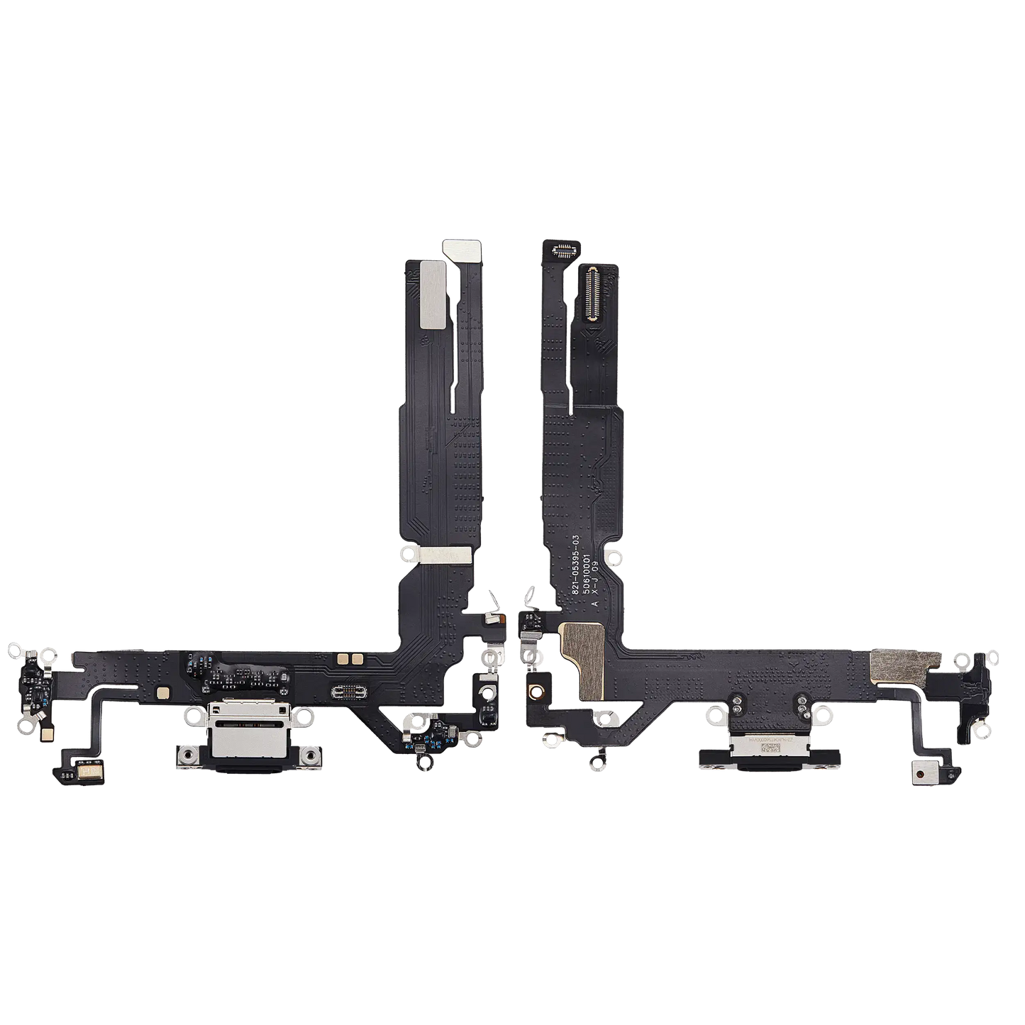 Charging Port Flex Cable Compatible For iPhone 17 (Premium) (Black)