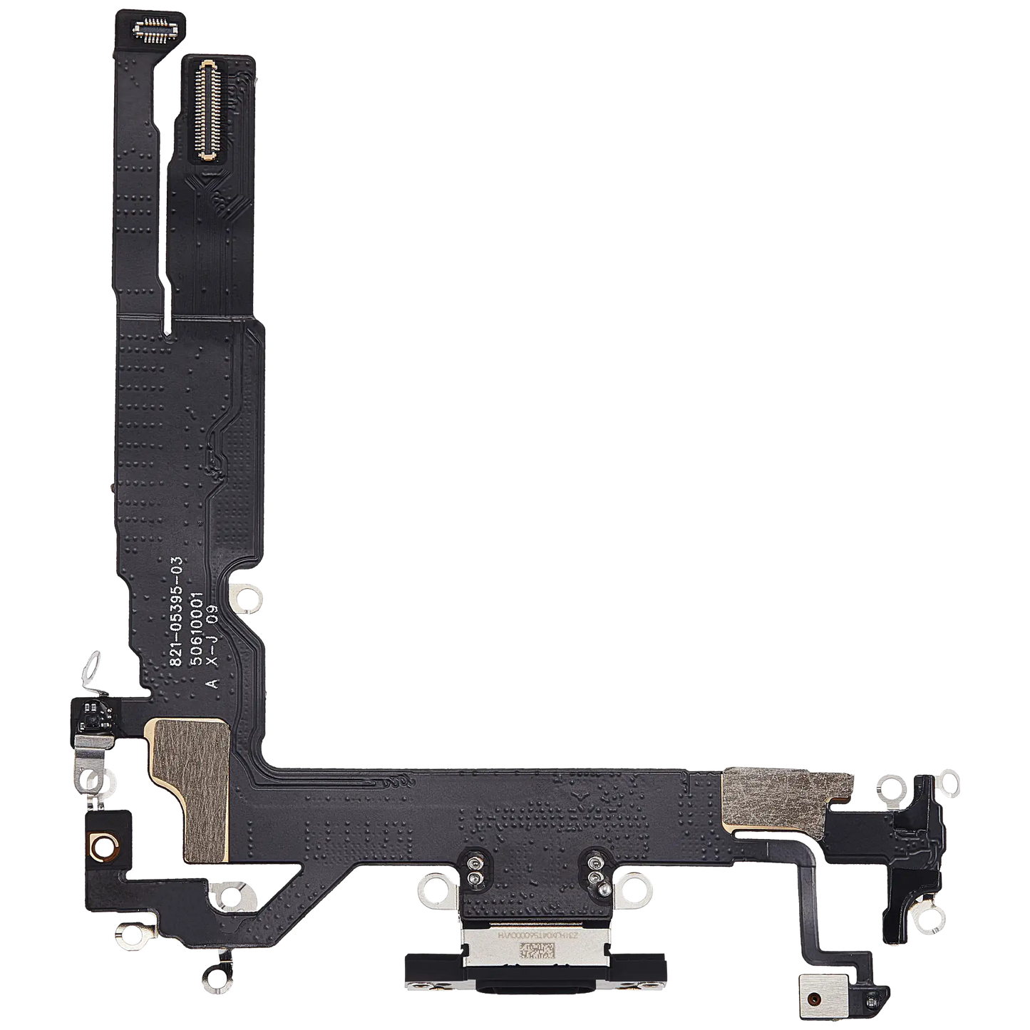 Charging Port Flex Cable For iPhone 17 (Aftermarket Plus) (Black)