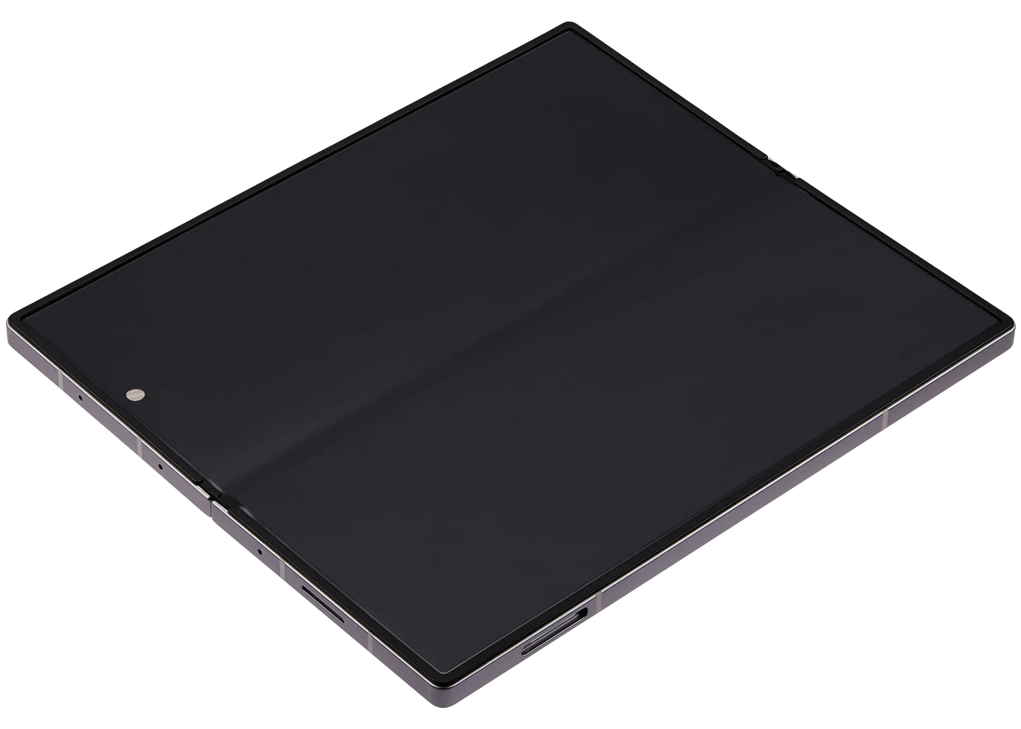 Replacement Inner OLED Assembly With Frame For Samsung Galaxy Z Fold 6 5G (US & International) (Refurbished) (Silver Shadow) front view