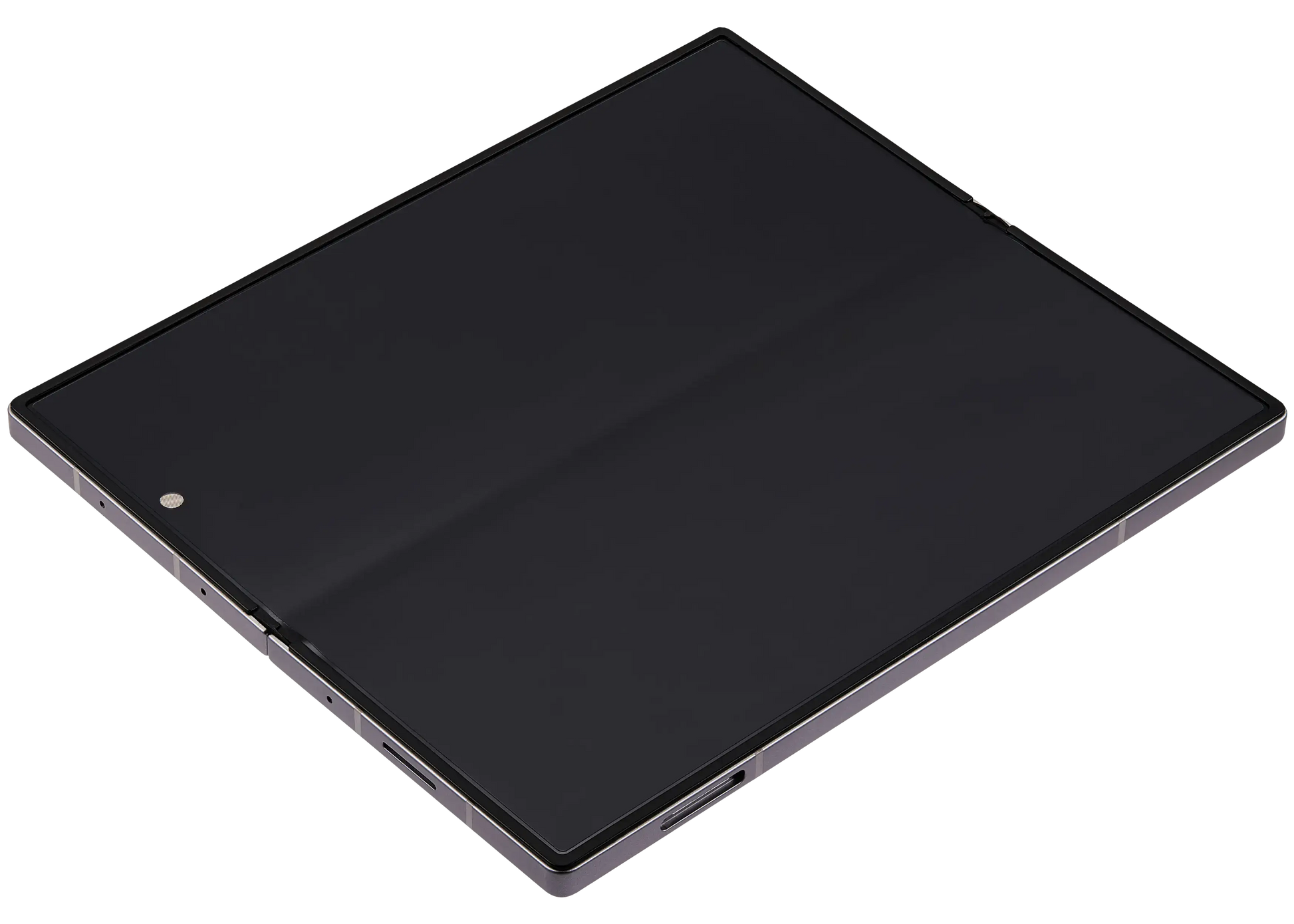 Replacement Inner OLED Assembly With Frame For Samsung Galaxy Z Fold 6 5G (US & International) (Refurbished) (Silver Shadow) front view