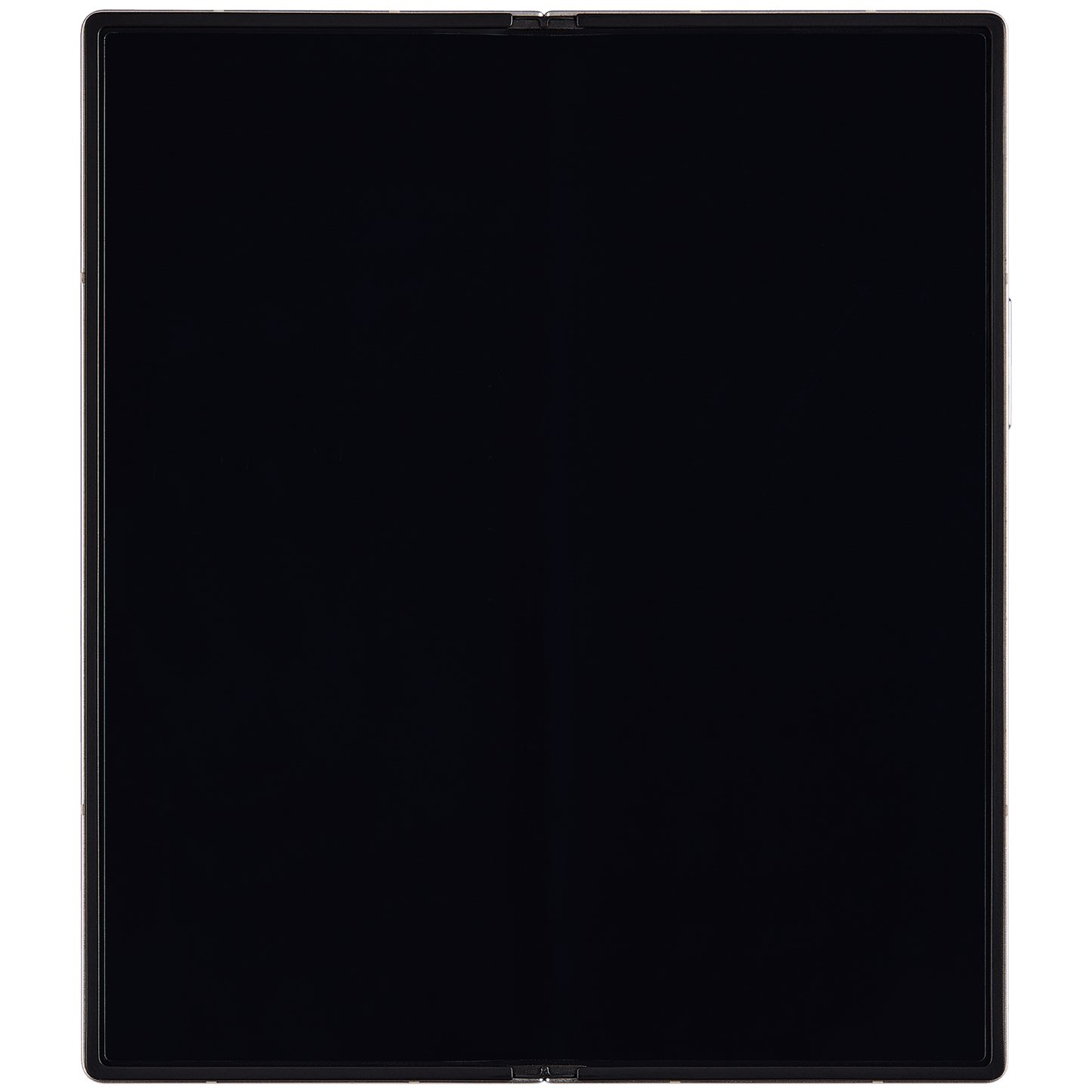 Replacement Inner OLED Assembly With Frame For Samsung Galaxy Z Fold 6 5G (US & International) (Service Pack) (Silver Shadow) front view