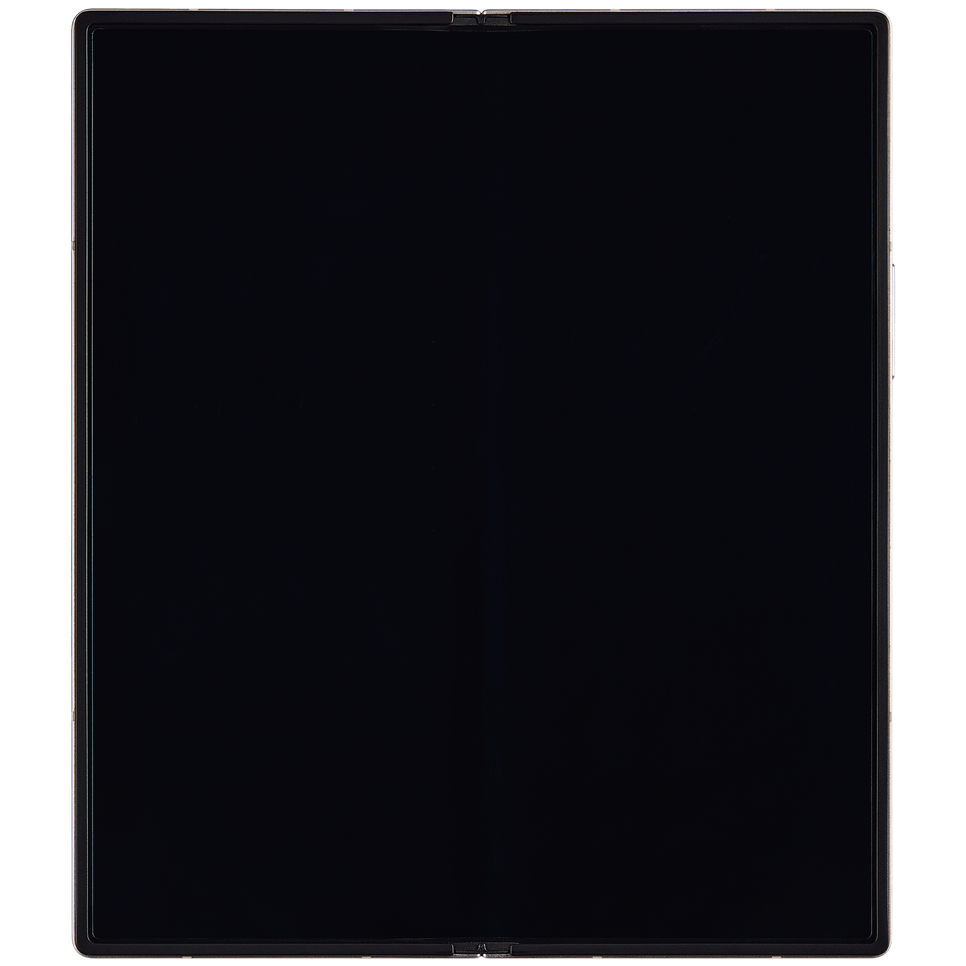 Replacement Inner OLED Assembly With Frame For Samsung Galaxy Z Fold 6 5G (US & International) (Service Pack) (Silver Shadow) front view