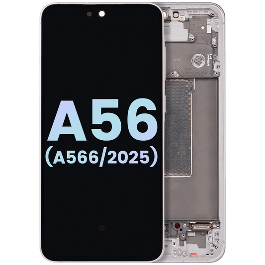 OLED Assembly With Frame For Samsung Galaxy A56 5G (A566 / 2025) (Service Pack) (Pink) - product image 1
