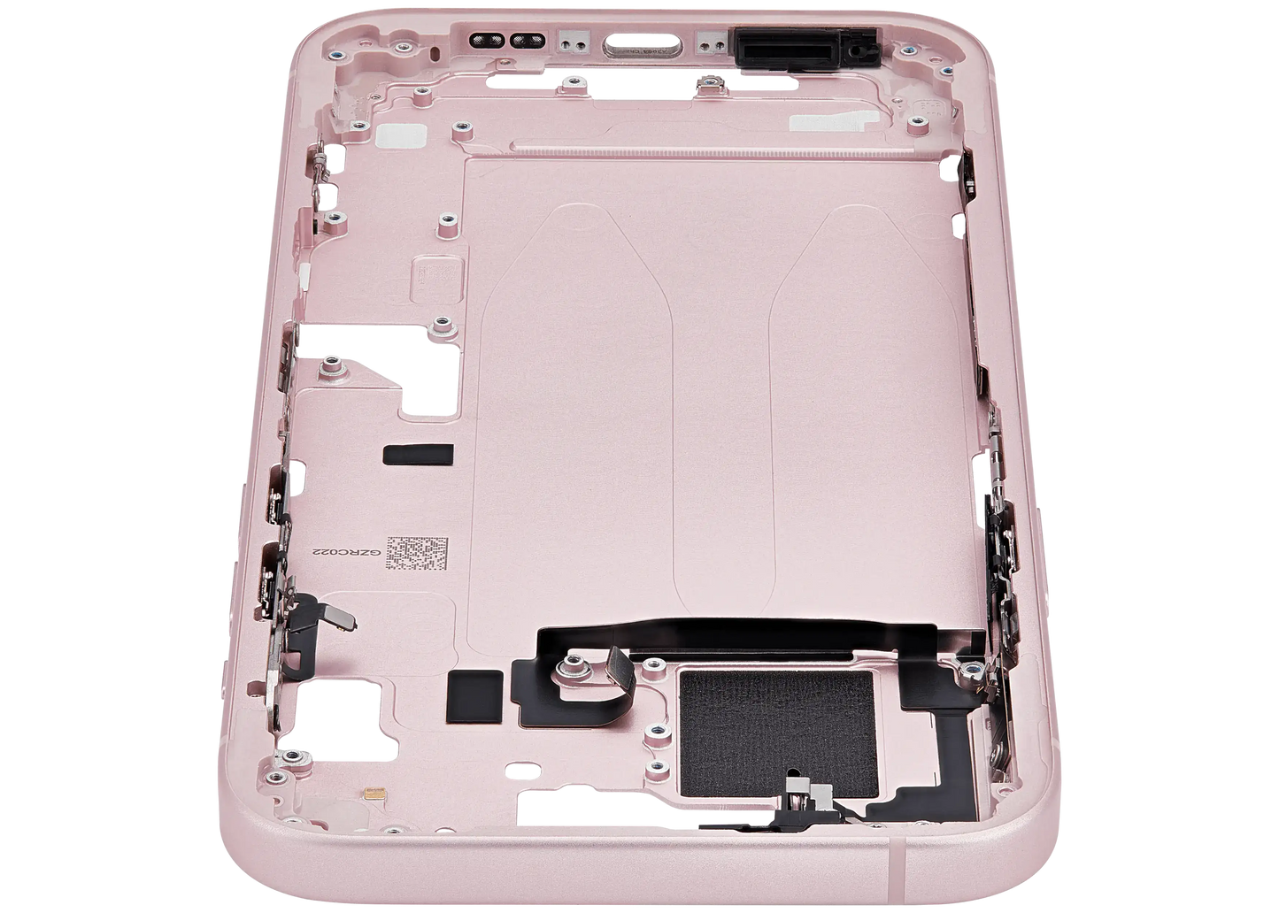 Mid-Frame Housing W/ Small Parts For iPhone 15 Plus (EU / Global Version) (Used OEM Pull: Grade C) (Pink)