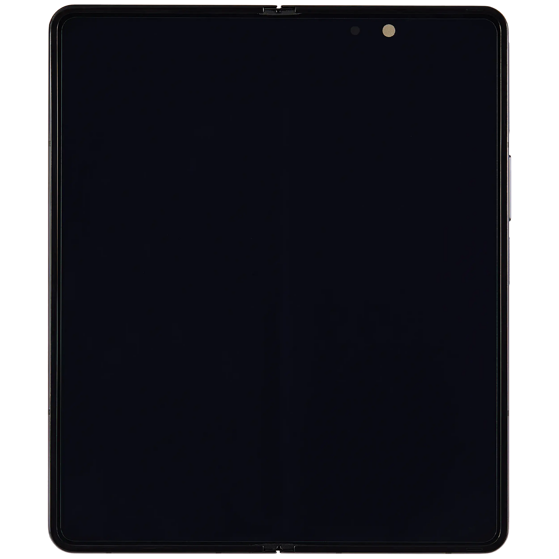 High resolution image of Inner OLED Assembly With Frame For Samsung Galaxy Z Fold 4 5G (US & International) (Used OEM Pull: Grade B/C) (Phantom Black)