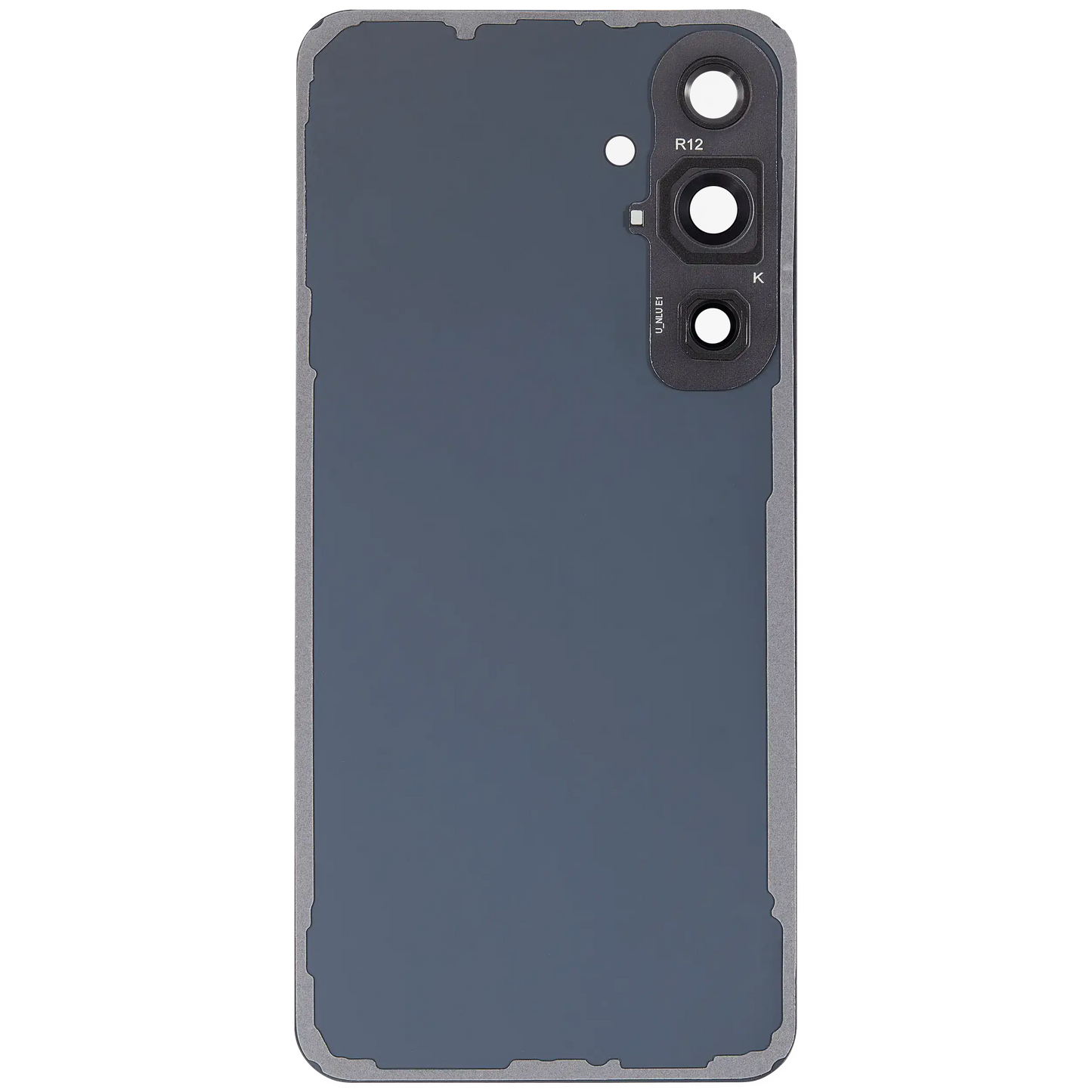 Back Cover Glass With Camera Lens For Samsung Galaxy S24 FE (No Logo) (Aftermarket Plus) (Graphite)