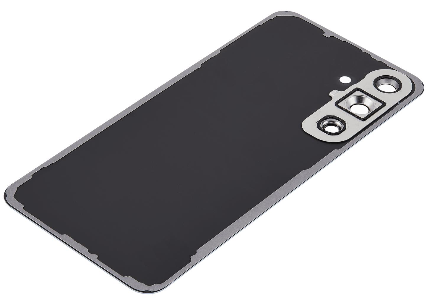 Back Cover Glass With Camera Lens For Samsung Galaxy S24 FE (No Logo) (Aftermarket Plus) (Blue)