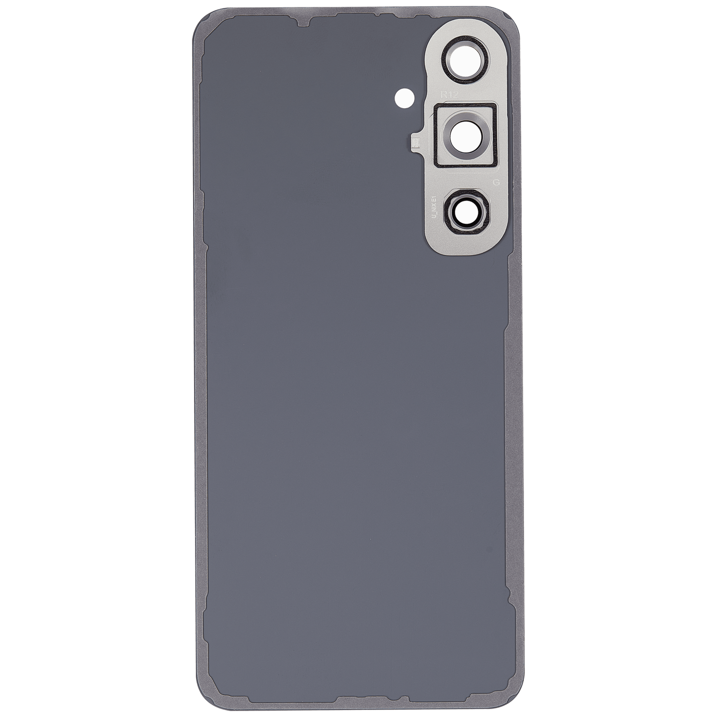 Back Cover Glass With Camera Lens For Samsung Galaxy S24 FE (No Logo) (Aftermarket Plus) (Gray)