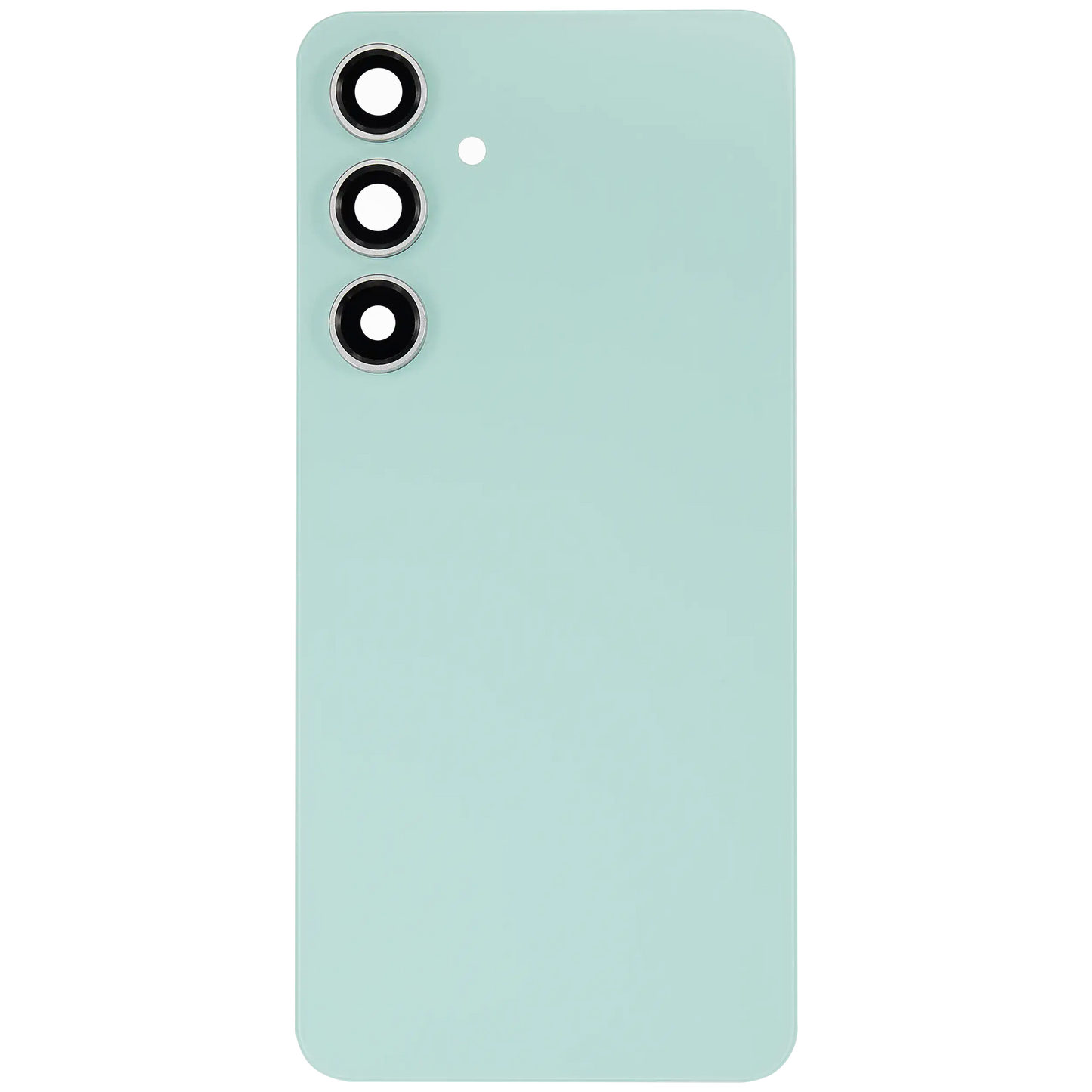 Back Cover Glass With Camera Lens For Samsung Galaxy S24 FE (No Logo) (Aftermarket Plus) (Mint)