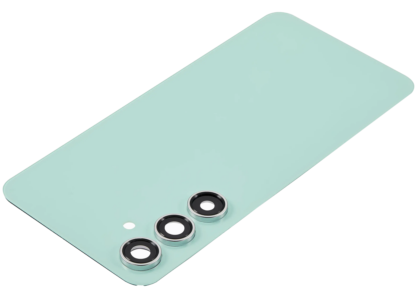 Back Cover Glass With Camera Lens For Samsung Galaxy S24 FE (No Logo) (Aftermarket Plus) (Mint)